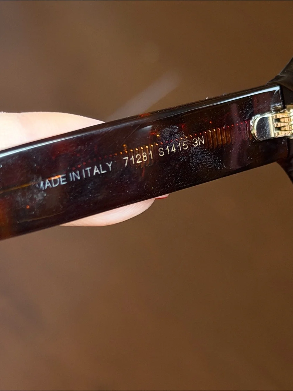 CHANEL Tortoiseshell Sunglasses with Gold Logo and Brown Gradient Lenses
